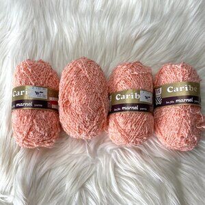 Lot of 4 Marnel Caribe Yarn